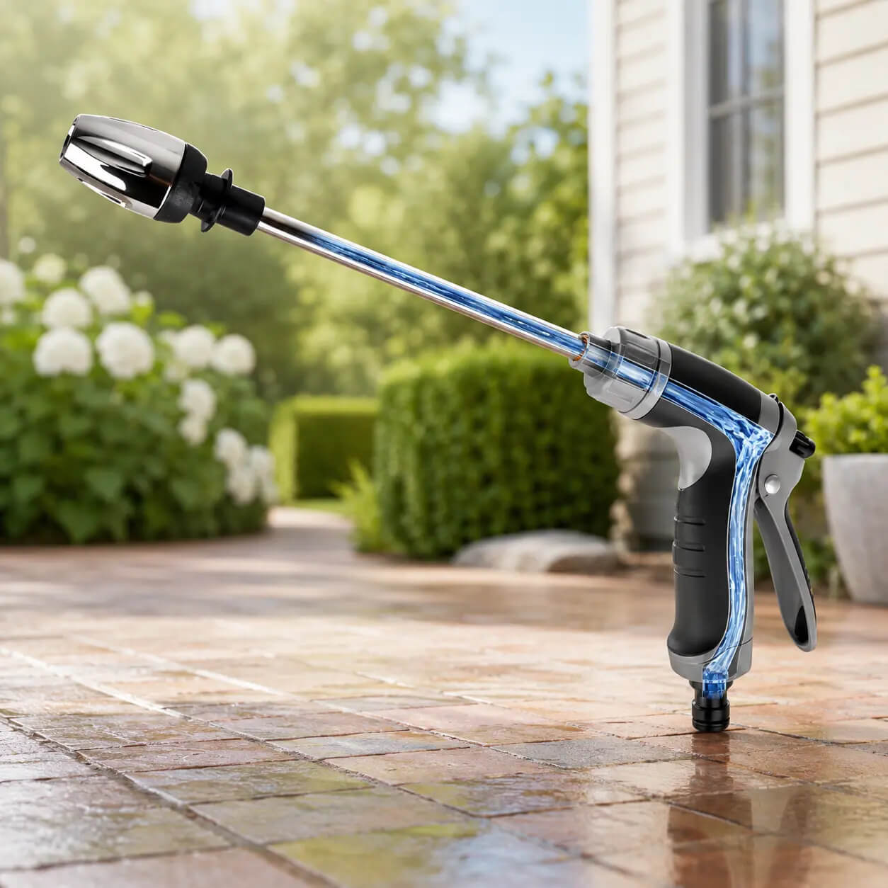 Power Blast Plus outdoor hose nozzle